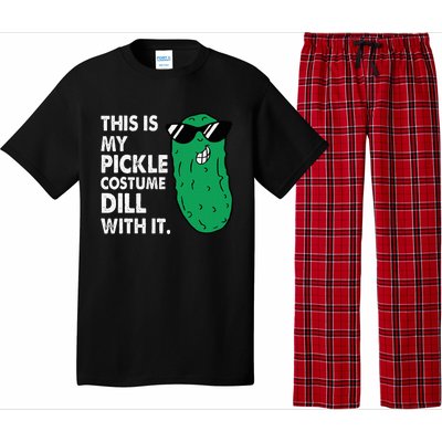 This Is My Pickle Costume Dill With It Sunglasses Halloween Pajama Set