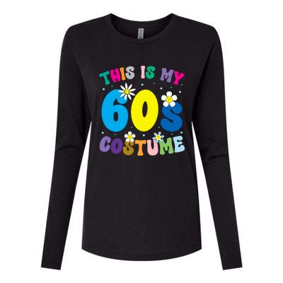 This Is My 60s Costume Womens Cotton Relaxed Long Sleeve T-Shirt