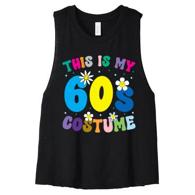 This Is My 60s Costume Women's Racerback Cropped Tank