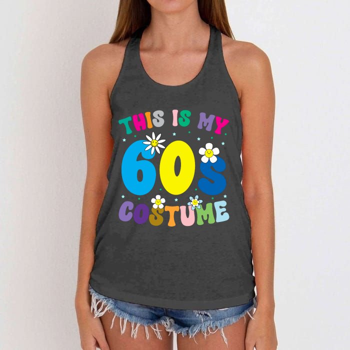 This Is My 60s Costume Women's Knotted Racerback Tank