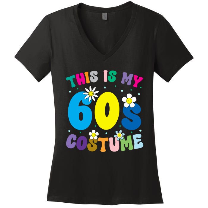 This Is My 60s Costume Women's V-Neck T-Shirt