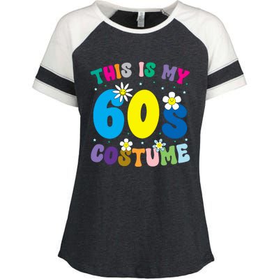 This Is My 60s Costume Enza Ladies Jersey Colorblock Tee