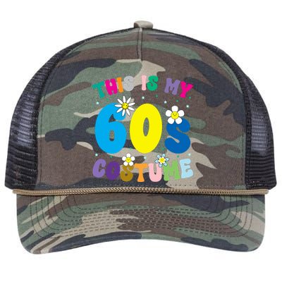 This Is My 60s Costume Retro Rope Trucker Hat Cap