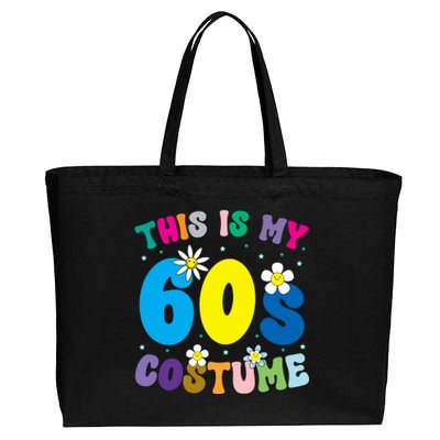 This Is My 60s Costume Cotton Canvas Jumbo Tote