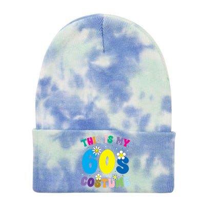 This Is My 60s Costume Tie Dye 12in Knit Beanie