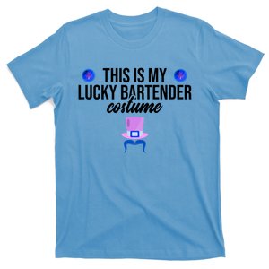 This Is My Lucky Bartender Costume St Patrick's Day Bar Cool Gift T-Shirt