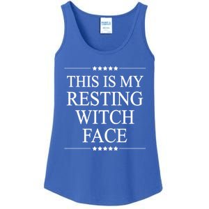 This Is My Resting Witch Face Cute Gift Funny Halloween Top Gift Ladies Essential Tank