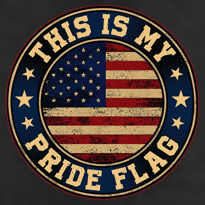 This Is My Pride Flag American Flag 25L Jumbo Tote