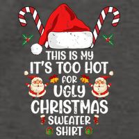 This Is My ItS Too Hot For Ugly Christmas Sweater Vector Backpack