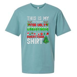 This Is My Its Too Hot Christmas Funny Sueded Cloud Jersey T-Shirt