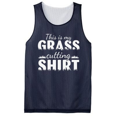 This Is My Grass Cutting Mesh Reversible Basketball Jersey Tank