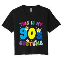 This Is My 90s Costume Women's Crop Top Tee