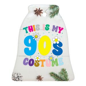 This Is My 90s Costume Ceramic Bell Ornament