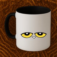 This Is My Book Character Costume Blue Cat Reading Day Mug