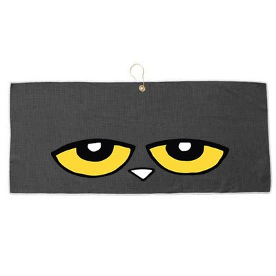 This Is My Book Character Costume Blue Cat Reading Day Large Microfiber Waffle Golf Towel