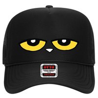 This Is My Book Character Costume Blue Cat Reading Day Trucker Hat