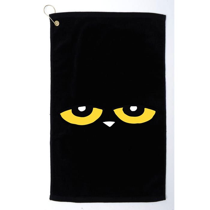 This Is My Book Character Costume Blue Cat Reading Day Golf Towel