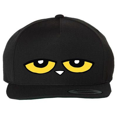 This Is My Book Character Costume Blue Cat Reading Day Wool Snapback Cap