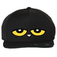 This Is My Book Character Costume Blue Cat Reading Day Wool Snapback Cap