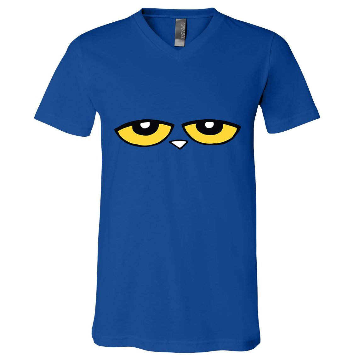 This Is My Book Character Costume Blue Cat Reading Day V-Neck T-Shirt