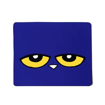 This Is My Book Character Costume Blue Cat Reading Day Mousepad