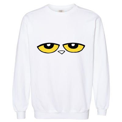 This Is My Book Character Costume Blue Cat Reading Day Garment-Dyed Sweatshirt