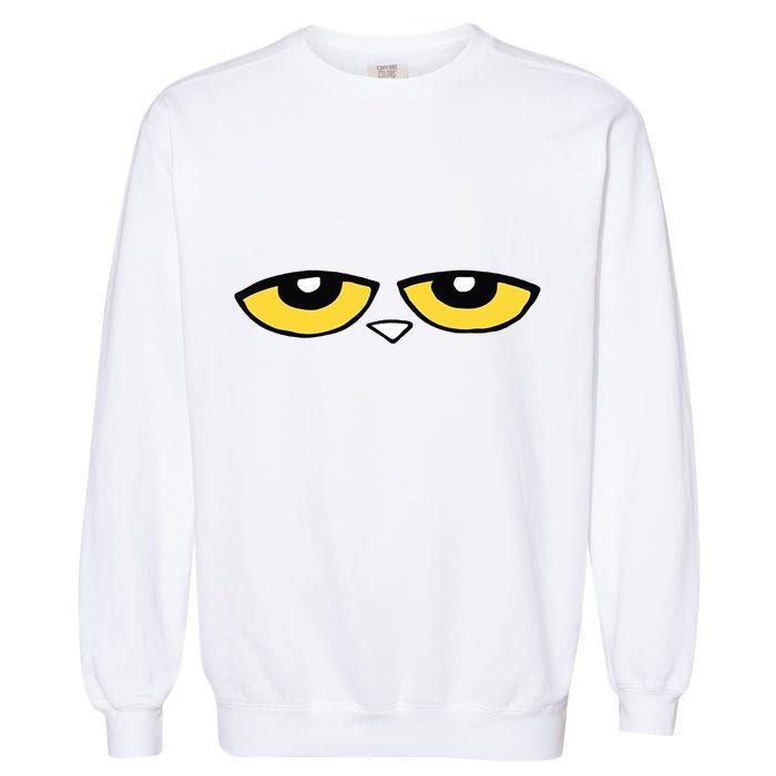 This Is My Book Character Costume Blue Cat Reading Day Garment-Dyed Sweatshirt