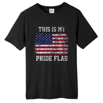 This Is My Pride Flag USA American 4th of July Patriotic Tall Fusion ChromaSoft Performance T-Shirt