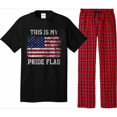 This Is My Pride Flag USA American 4th of July Patriotic Pajama Set