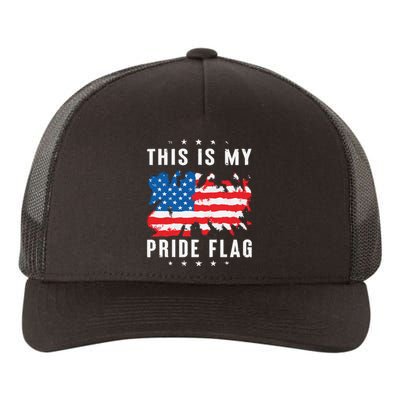 This Is My Pride Flag Yupoong Adult 5-Panel Trucker Hat