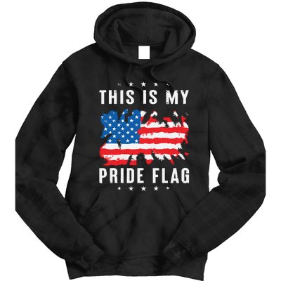 This Is My Pride Flag Tie Dye Hoodie