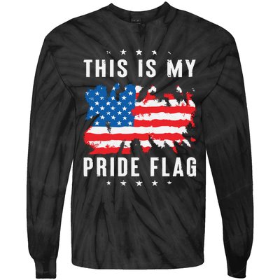 This Is My Pride Flag Tie-Dye Long Sleeve Shirt