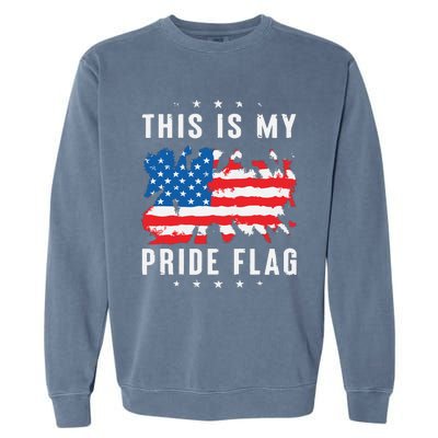 This Is My Pride Flag Garment-Dyed Sweatshirt