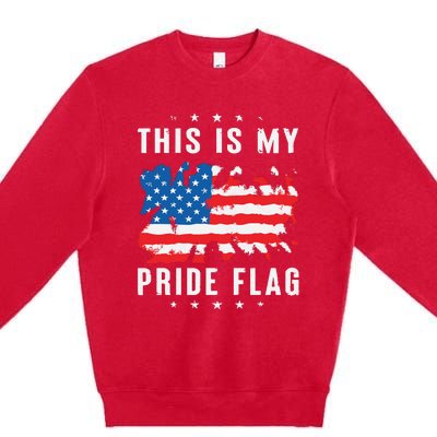 This Is My Pride Flag Premium Crewneck Sweatshirt