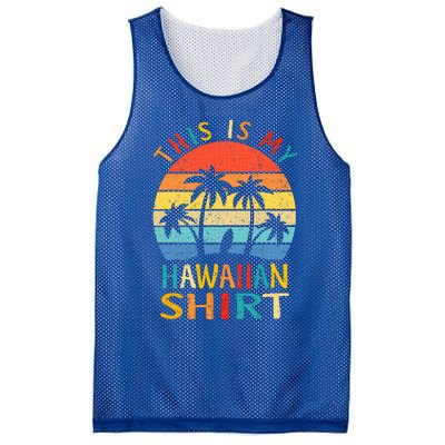 This Is My Hawaiian Mesh Reversible Basketball Jersey Tank