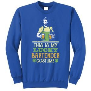 This Is My Lucky Bartender Costume St Patty's Bar Gift Sweatshirt