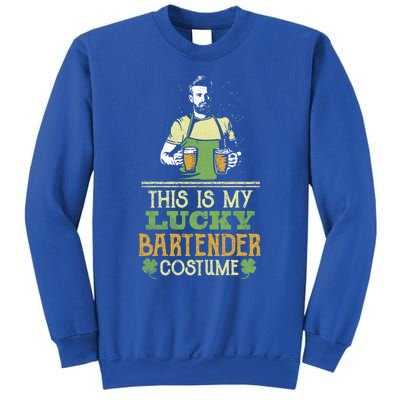 This Is My Lucky Bartender Costume St Patty's Bar Gift Sweatshirt