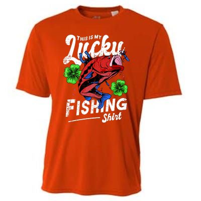 This Is My Lucky Fishing Shirt Cooling Performance Crew T-Shirt