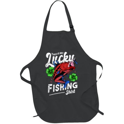 This Is My Lucky Fishing Shirt Apron
