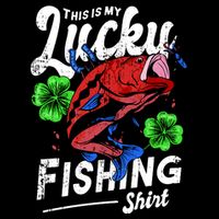 This Is My Lucky Fishing Shirt Impact Tech Backpack