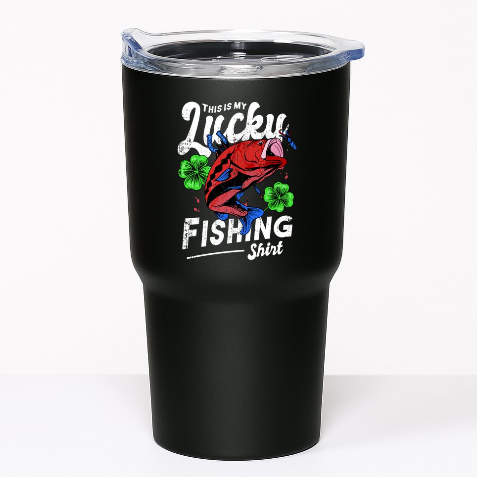This Is My Lucky Fishing Shirt Tumbler