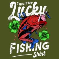 This Is My Lucky Fishing Shirt Long Sleeve Shirt