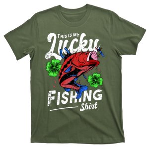 This Is My Lucky Fishing Shirt T-Shirt