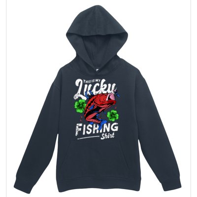 This Is My Lucky Fishing Shirt Urban Pullover Hoodie