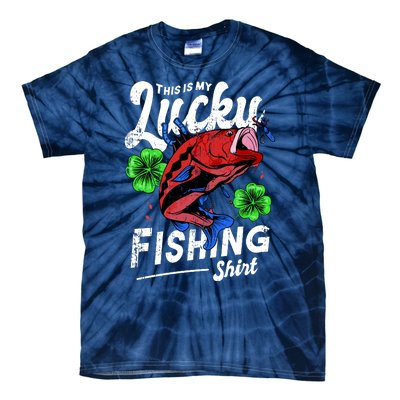 This Is My Lucky Fishing Shirt Tie-Dye T-Shirt