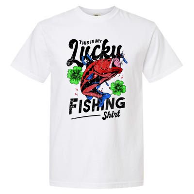 This Is My Lucky Fishing Shirt Garment-Dyed Heavyweight T-Shirt