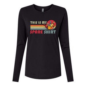 This Is My Spare Bowling Bowler Womens Cotton Relaxed Long Sleeve T-Shirt