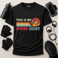 This Is My Spare Bowling Bowler Cooling Performance Crew T-Shirt
