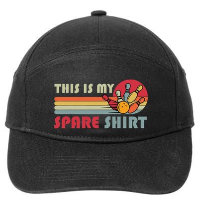 This Is My Spare Bowling Bowler 7-Panel Snapback Hat