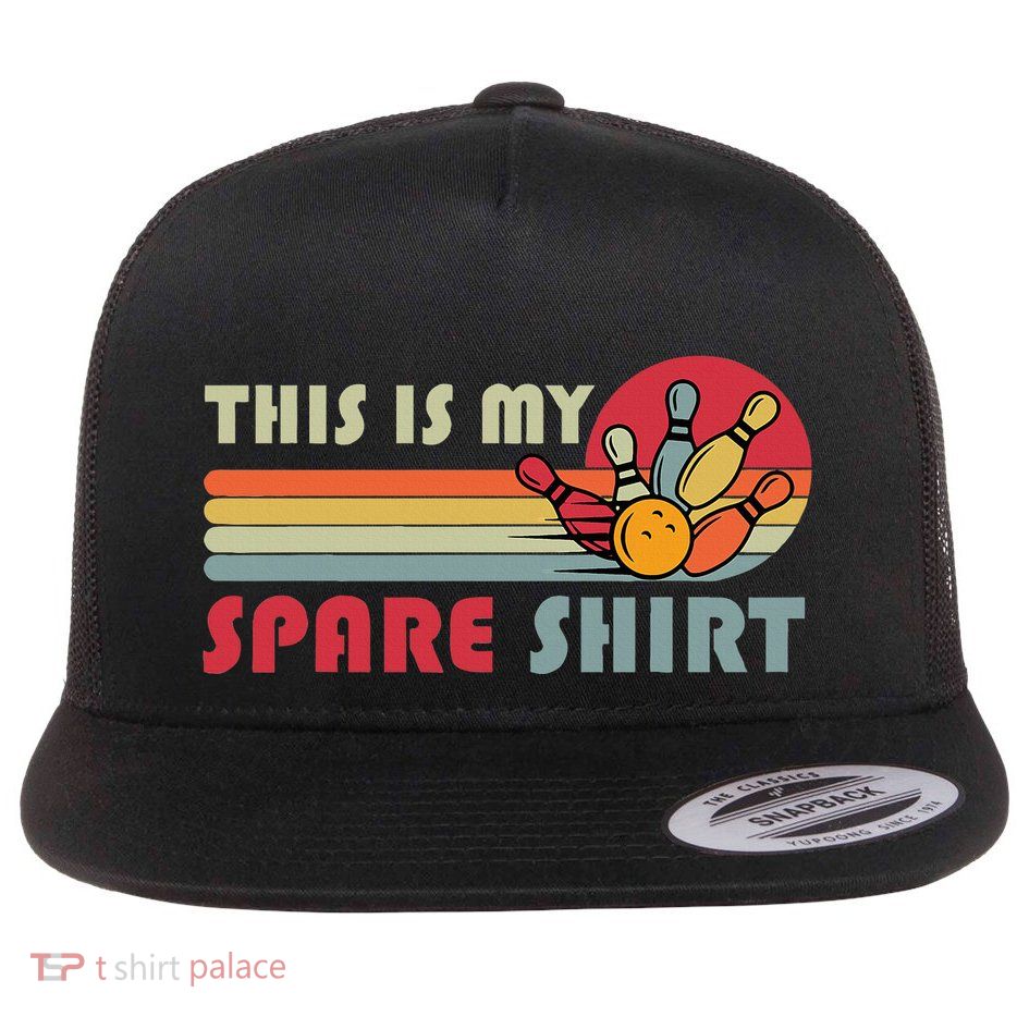 This Is My Spare Bowling Bowler Flatbill Hat
